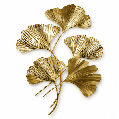 Large Ginkgo Leaf Wall Decor