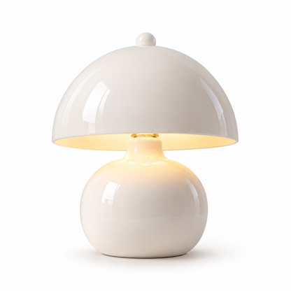 White Ceramic Table Lamp
