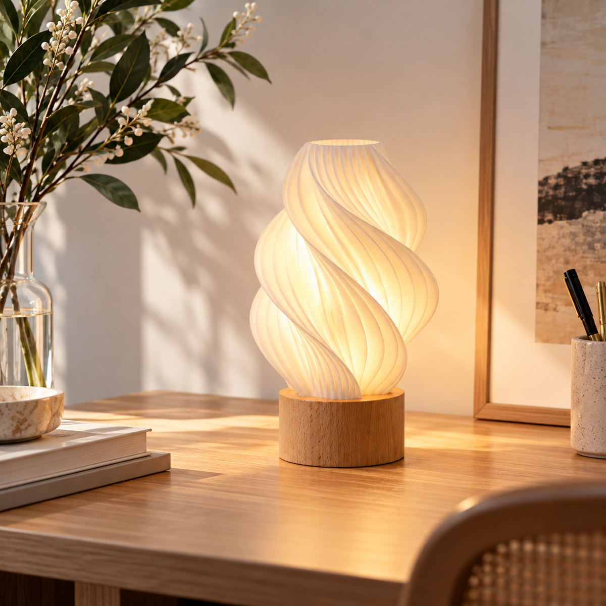 Small 3D LED Table Lamp